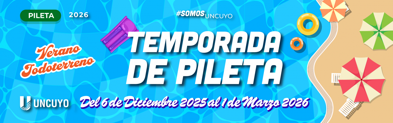 imagen ¡Arranca la temporada de Pileta 2025-2026 en el Club UNCUYO!
