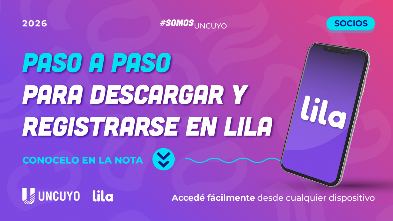 imagen El Club UNCUYO implementa un nuevo sistema de ingreso a través de la app LILA Clubes