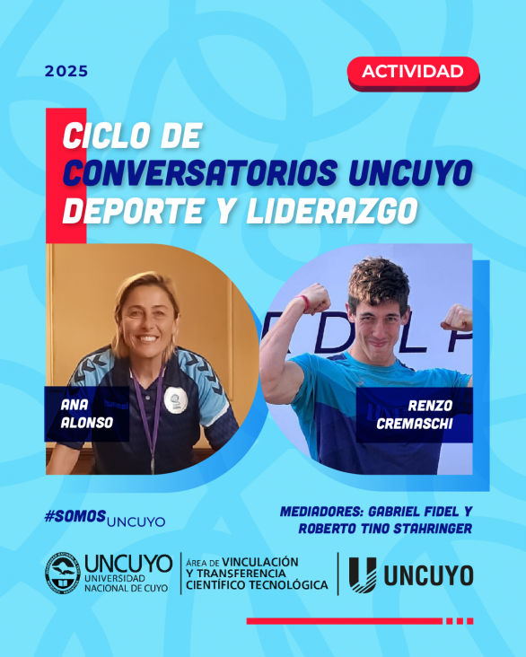 imagen Segunda edición del ciclo de conversatorios UNCUYO: Deporte y Liderazgo 