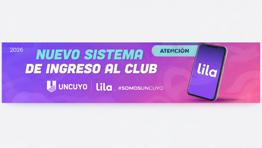 imagen El Club UNCUYO implementa un nuevo sistema de ingreso a través de la app LILA Clubes