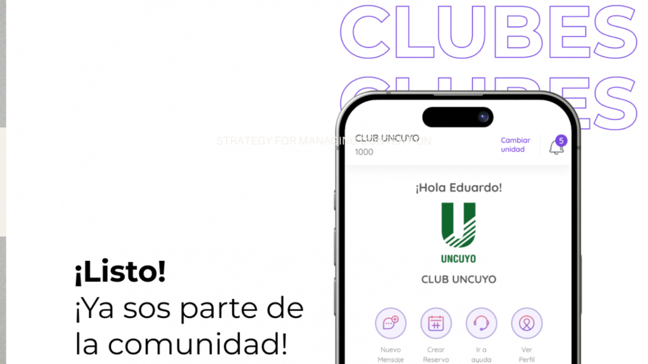 imagen El Club UNCUYO avanza hacia una experiencia más ágil y segura para sus socios 