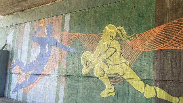 imagen Arte y deporte se fusionan en el Club UNCUYO con la inauguración del proyecto "Pulsión"