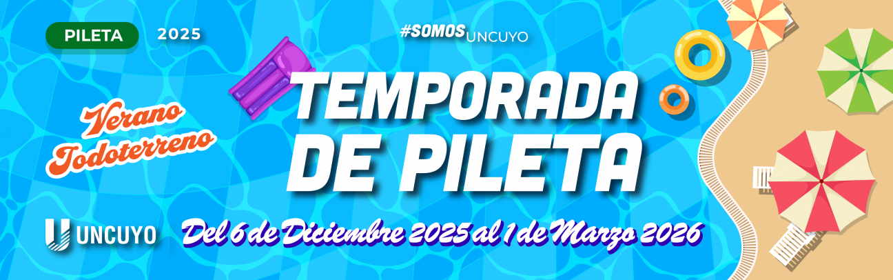 imagen ¡Arranca la temporada de Pileta 2025-2026 en el Club UNCUYO!