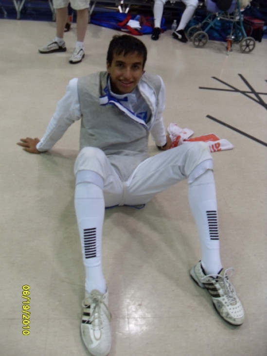 imagen Jesús Lugones brilló en el Sudamericano Juvenil de Esgrima