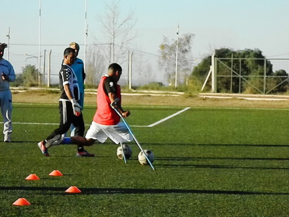 imagen Plantel nacional de Fútbol para Amputados pasó por la UNCuyo